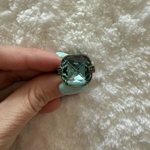 Brighton Silver and Blue Women's Ring